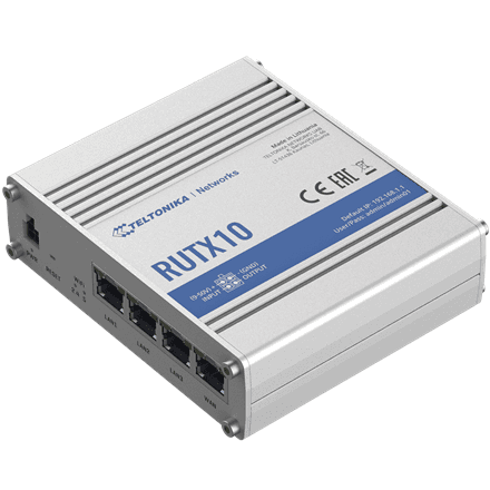 Teltonika RUTX10 Industrial Router 867 Mbit/s