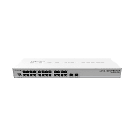 MikroTik CRS326-24G-2S+RM управляемый коммутатор