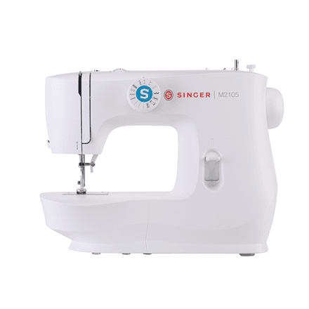 Singer M2105 sewing machine, 8 stitch patterns, free arm, 72 W