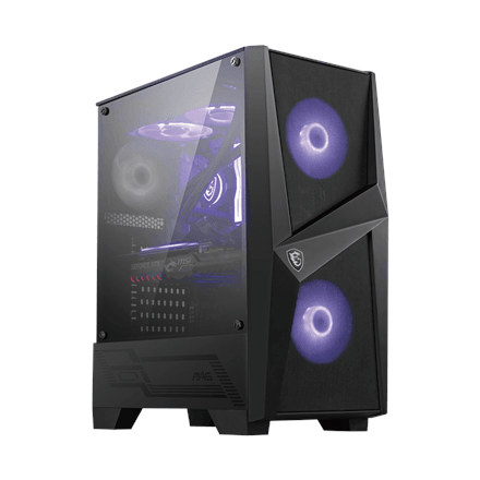 MSI MAG FORGE 100M Mid-Tower корпус ATX с USB 3.2