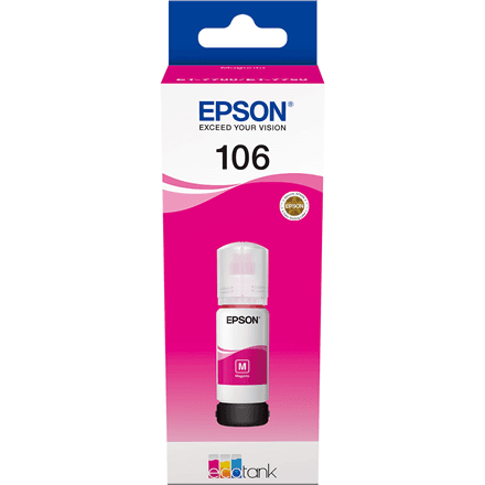 Epson 106 70ml пурпурная картридж для Ecotank