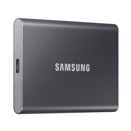 Samsung T7 1 TB väline SSD, USB 3.2, hõbedane