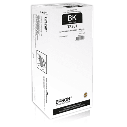 Epson WorkForce Pro WF-R5xxx XL must musteaine kassett