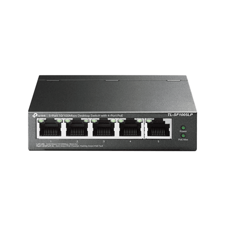 TP-LINK TL-SF1005LP PoE võrgulüliti 5-portne