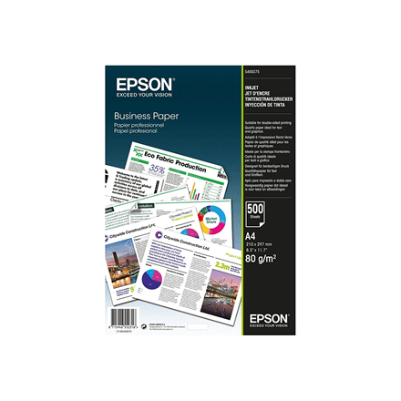 Epson Business Paper 500 lehte A4 80g valge