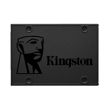 Kingston A400 240 GB 2.5″ SATA SSD, 500 MB/s read
