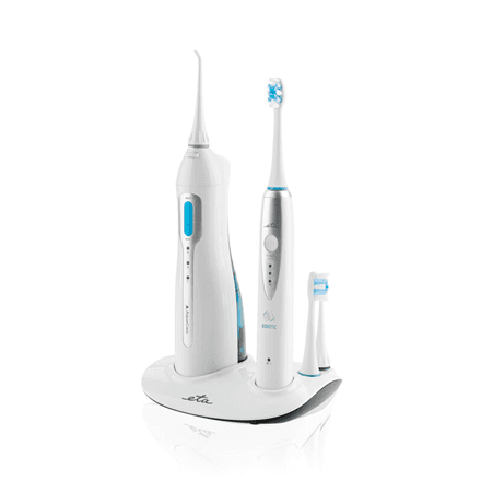 ETA | Oral care centre (sonic toothbrush+oral irrigator) | ETA 2707 90000 | Rechargeable | For adults | Number of brush heads included 3 | Number of teeth brushing modes 3 | Sonic technology | White