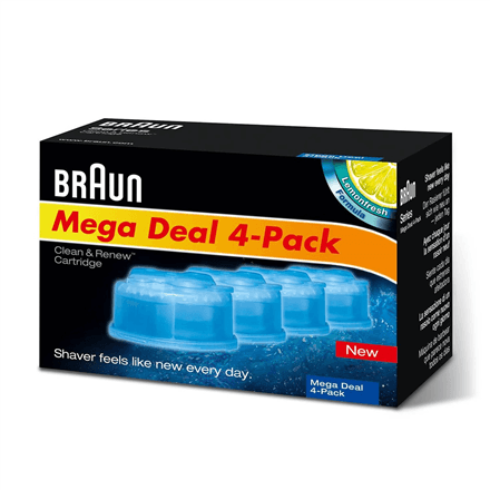 Braun Clean & Renew CCR4 puhastuskassetid, 4 tk