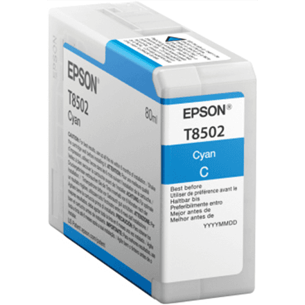 Epson T8502 голубой картридж 80 мл