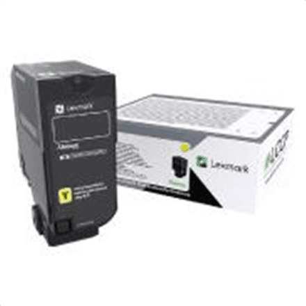 Lexmark Standard Yield kollane laserkasetid CS720