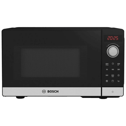 Bosch | Microwave oven Serie 2 | FEL023MS2 | Free standing | 800 W | 20 L | Grill | Black
