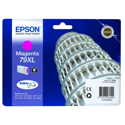 Epson 79XL C13T79034010 пурпурный картридж