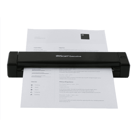 IRIS IRIScan Executive 4 Sheetfed Scanner A4 600 DPI