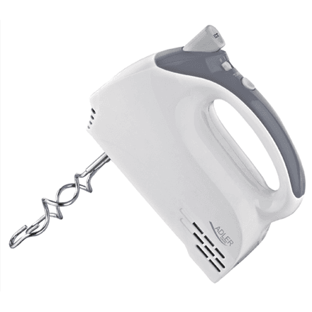 Adler AD 4201 g Hand Mixer 300W 5 Speed White