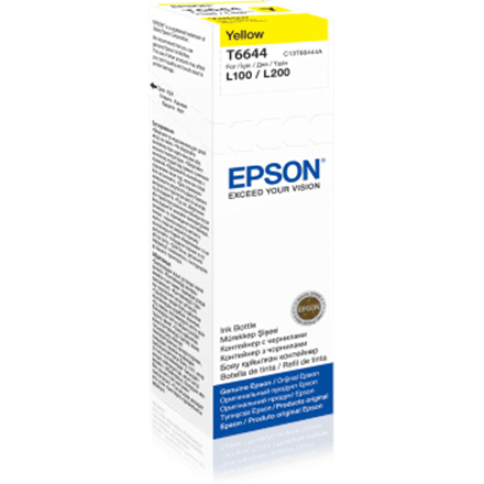 Epson T6644 70ml жёлтый картридж чернил