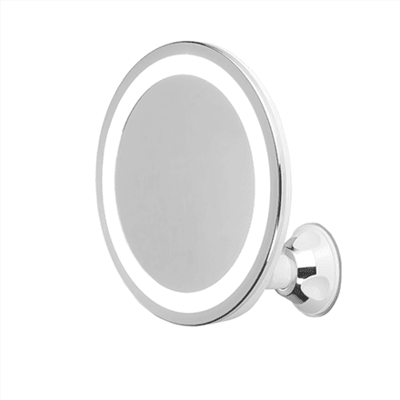 Adler AD 2168 LED-kosmeetikapeegel, 20 cm, 5× suurendus, iminapp