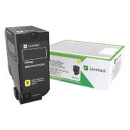 Lexmark 25K CX725 kollane toonerikassett 16000 lehte