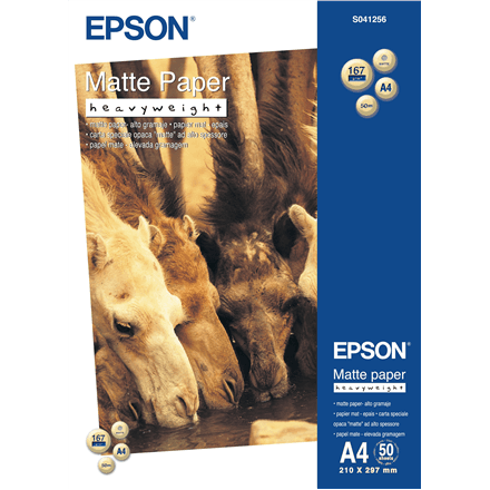 Epson Matte Paper Heavy Weight A4 167g 50 Sheets