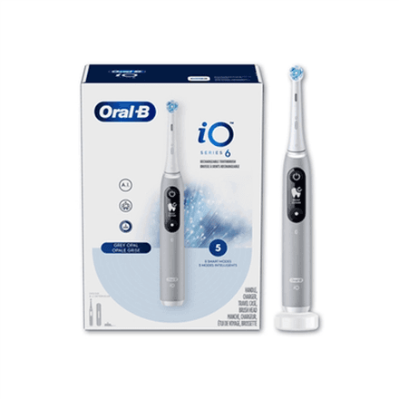 Oral-B iO Series 6 electric toothbrush, 5 modes, grey