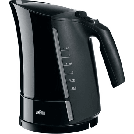 Braun WK 300 2200W veekeetja, 1.7L must