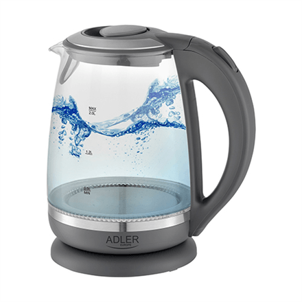 Adler AD 1286 Electric Kettle 2200W Grey