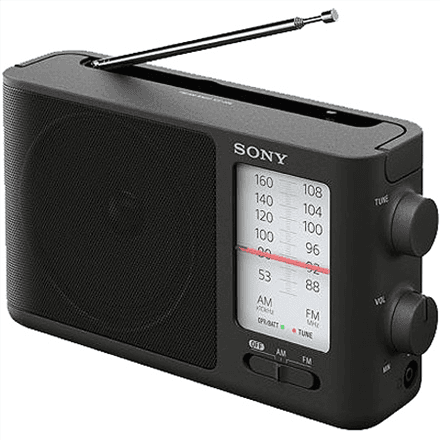 Sony ICF-506 analoogradio 5W must