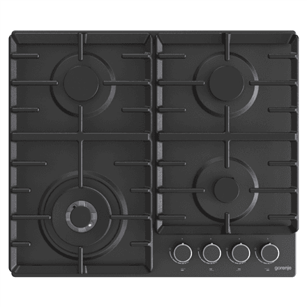 Gorenje GW642AB 60cm Gas Hob 4 Burners Black