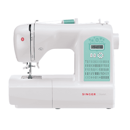 Singer Starlet 6660 computerised sewing machine, 60 stitches, 4 buttonholes