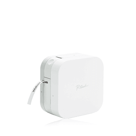 Brother PTP300BT Bluetooth Thermal Label Printer White