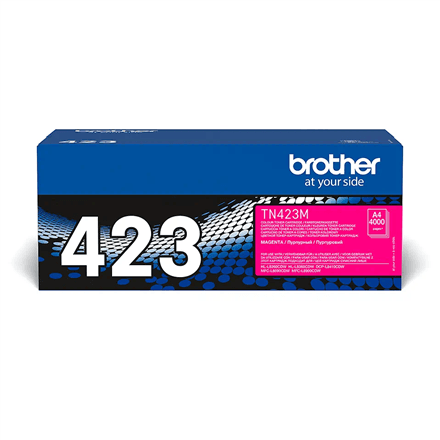 Brother TN-423M Magenta Toner Cartridge 4000 Pages