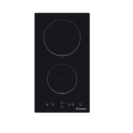 Candy Domino CDH 30 vitroceramic hob 2 zones black
