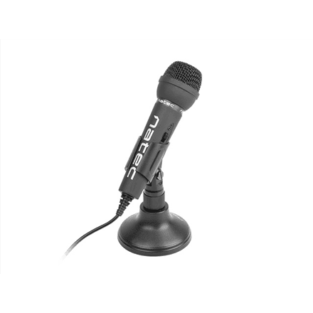 Natec NMI-0776 Adder Black Wired Microphone