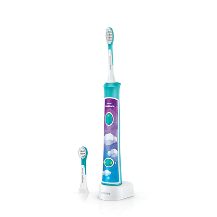 Philips Sonicare For Kids sonic toothbrush, 2 modes, 2 heads