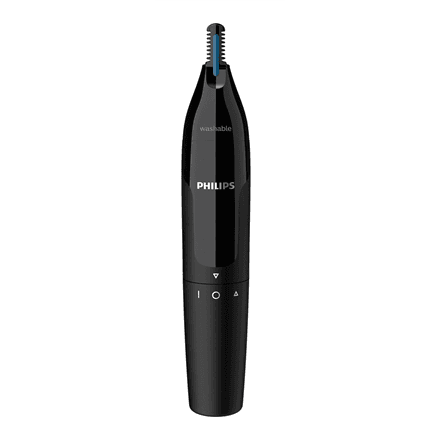Philips NT1650/16 Nose and Ear Trimmer, Wet & Dry, Black