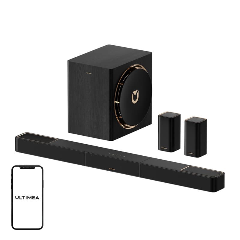 Ultimea Skywave X60 ribakõlar, 7.1.4 Dolby Atmos, 8″ bassikõlar