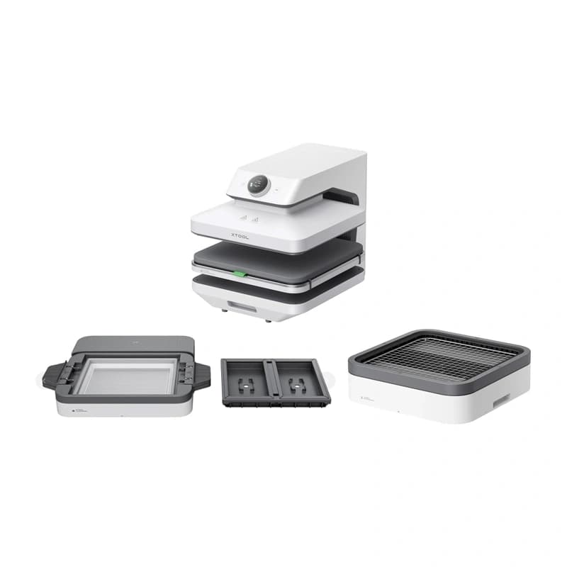 xTool WonderPress V1.0 all-in-one heat press, Craft Oven + 3D Form, white