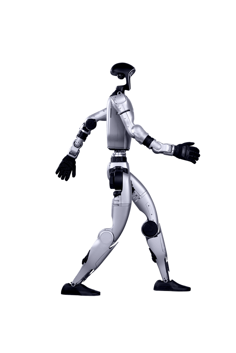 Unitree G1 Edu U1 humanoidrobot, 23 vabadusastet, 100 TOPS, SDK arendajatele