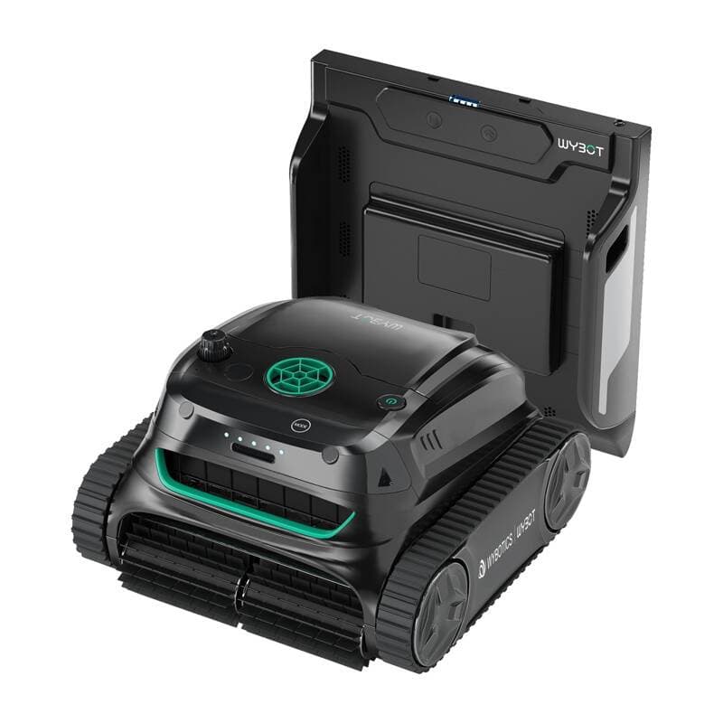 Wybot S2 Pro juhtmevaba basseinirobot, veealune laadimisjaam, 210 min