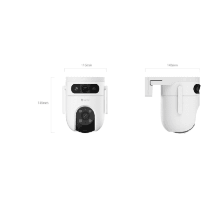 EZVIZ CS-H9C 5MP+5MP IP kaamera öönägemisega