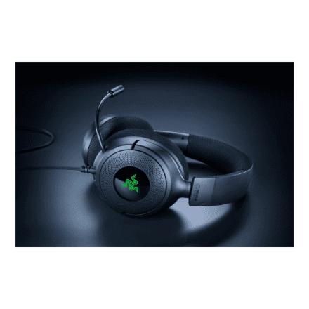 Razer Kraken V4 X Sensa HD Haptics Wired Gaming Headset, Black