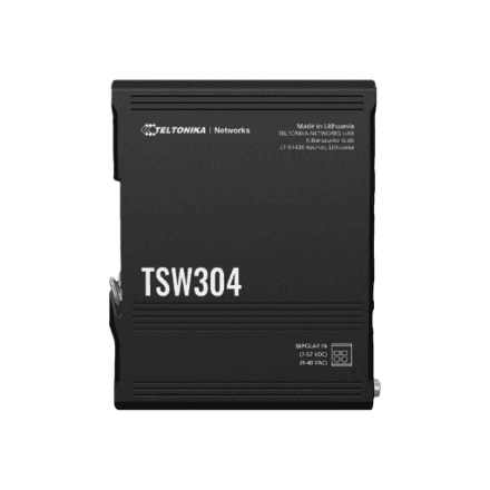 Teltonika TSW304 unmanaged DIN rail network switch