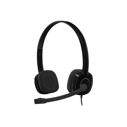 Logitech H151 Stereo Headset with Microphone for PC