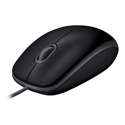 Logitech B110 Silent juhtmega hiir USB must