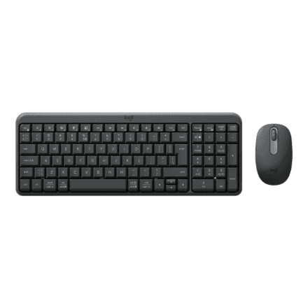 Logitech MK250 juhtmeta klaviatuur ja hiir, grafiit