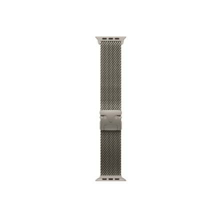 Apple 49mm Natural Titanium Milanese Loop nutikäevõru