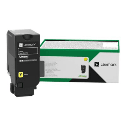 Lexmark 81C2XY0 tooner CX735 jaoks, kollane, 16 200 lk