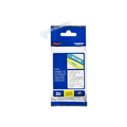 Brother TZe-135 lamineeritud lint 12 mm valge