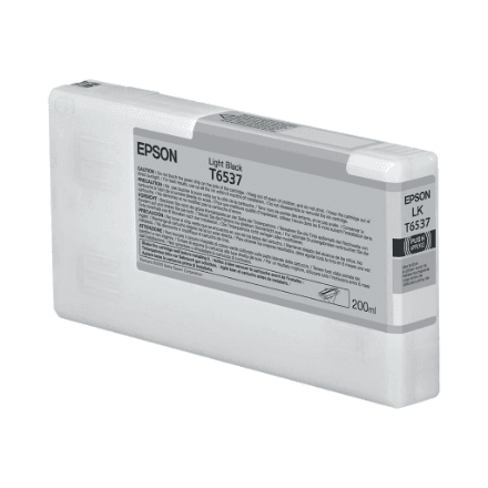 Epson T6537 Light Black Ink Cartridge 200ml