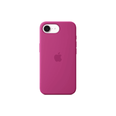 Apple iPhone 16e Silicone Case, fuchsia