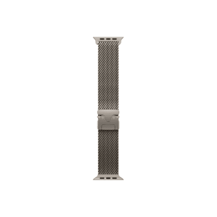Apple 49mm Natural Titanium Milanese Loop nutikäevõru